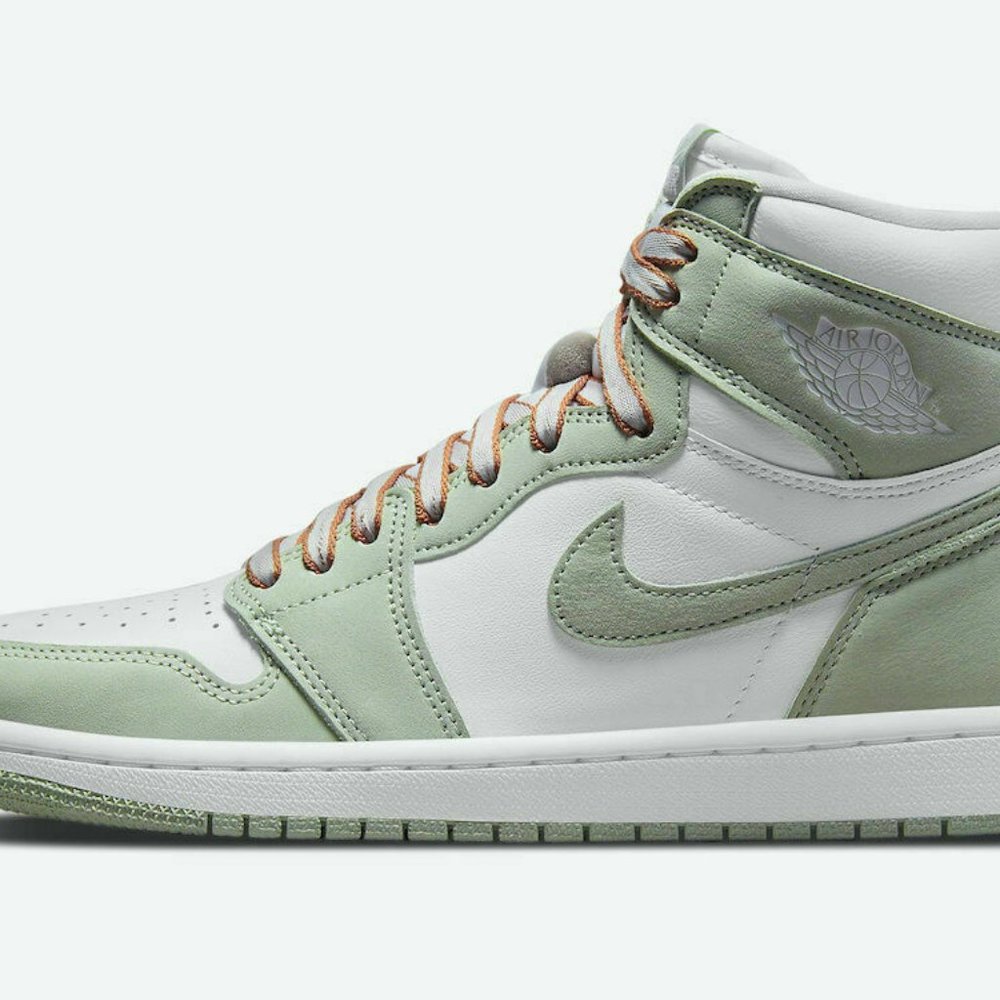 Nike Women's Air Jordan 1 Retro High Sea Foam Green White